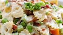 Chicken Bacon Ranch Pasta Salad Chicken Bacon Ranch Pasta Salad