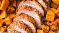 Maple Dijon Oven-Roasted Pork Tenderloin Maple Dijon Oven-Roasted Pork Tenderloin