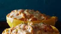 Chicken Enchilada-Stuffed Spaghetti Squash Chicken Enchilada-Stuffed Spaghetti Squash