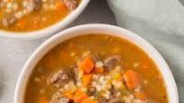 Healthy Beef Barley Soup Healthy Beef Barley Soup