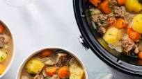 Traditional Slow Cooker Irish Lamb Stew Traditional Slow Cooker Irish Lamb Stew