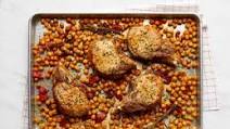Rosemary-Garlic Pork Chops with Chickpeas Rosemary-Garlic Pork Chops with Chickpeas