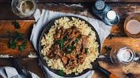 Legendary veal Stroganoff Legendary veal Stroganoff