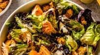 Simple Salmon Caesar Salad Simple Salmon Caesar Salad