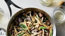 Pasta with Asparagus and Mushrooms Pasta with Asparagus and Mushrooms