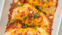 Oven Baked Creamy Ranch Stuffed Keto Crack Chicken Oven Baked Creamy Ranch Stuffed Keto Crack Chicken