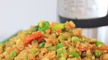 INSTANT POT CAULIFLOWER FRIED RICE INSTANT POT CAULIFLOWER FRIED RICE