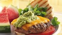 Grilled Chipotle Burgers with Guacamole Grilled Chipotle Burgers with Guacamole