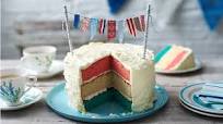 Bunting cake Bunting cake