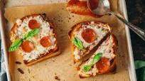 Vegan Sheet Pan Grilled Cheese Pizza Sandwiches Vegan Sheet Pan Grilled Cheese Pizza Sandwiches