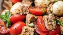 Pork Caprese Salad Pork Caprese Salad