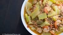 Sauteed Bottle Gourd with Ground Pork and Shrimp Sauteed Bottle Gourd with Ground Pork and Shrimp