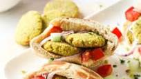 Falafel Hummus Pita Pocket Sandwiches Falafel Hummus Pita Pocket Sandwiches