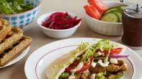 Waffled Falafel Waffled Falafel