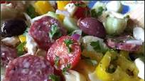 Greek Tortellini Salad with Salami Greek Tortellini Salad with Salami