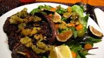 Grilled Tuscan-Style Steak With Focaccia Salsa Grilled Tuscan-Style Steak With Focaccia Salsa