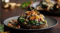 Giant stuffed mushrooms Giant stuffed mushrooms