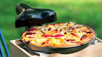 Peach Focaccia with Cream Peach Focaccia with Cream