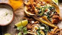 Instant Pot Crispy Carnitas with Chipotle Peach Salsa Instant Pot Crispy Carnitas with Chipotle Peach Salsa