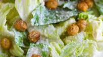Vegan Caesar Salad with Chickpea Croutons Vegan Caesar Salad with Chickpea Croutons