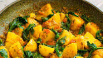 Spinach Aloo Methi Spinach Aloo Methi