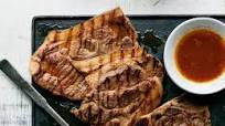 Pork-Shoulder Steaks With Hot Pepper Dip Pork-Shoulder Steaks With Hot Pepper Dip