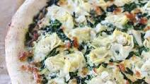 Spinach Artichoke Pesto Pizza Spinach Artichoke Pesto Pizza