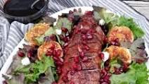 Pork Tenderloin with Pomegranate Port Wine Sauce Pork Tenderloin with Pomegranate Port Wine Sauce