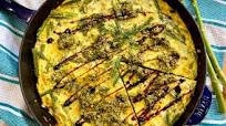 Joy Bauer's Spring Frittata with Asparagus and Artichokes Recipe Joy Bauer's Spring Frittata with Asparagus and Artichokes Recipe