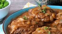 Hamburger Steaks Smothered in Gravy Hamburger Steaks Smothered in Gravy