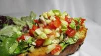 Bruschetta with Tomato and Cucumber Bruschetta with Tomato and Cucumber