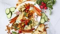 Mediterranean hummus platter Mediterranean hummus platter