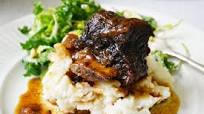 Braised Bison Short Ribs with Espresso Balsamic Braised Bison Short Ribs with Espresso Balsamic