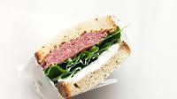 Salami and Cream Cheese Sandwich Salami and Cream Cheese Sandwich