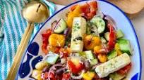 Roasted Greek Salad Roasted Greek Salad