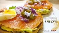 Tosta de Salmón y Aguacate Tosta de Salmón y Aguacate