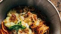 Spaghetti with Crispy Zucchini Spaghetti with Crispy Zucchini