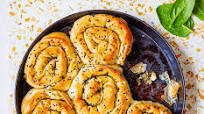 Spinach filo spiral pie Spinach filo spiral pie