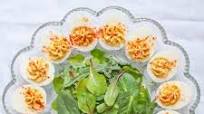Hummus Deviled Eggs Hummus Deviled Eggs