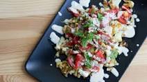 Roasted Cauliflower Salad with Pico de Gallo Roasted Cauliflower Salad with Pico de Gallo