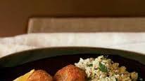 Salmon Cakes With Lemon Rice Salmon Cakes With Lemon Rice