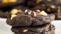 Peanut Butter Double Chocolate Chip Cookies Peanut Butter Double Chocolate Chip Cookies