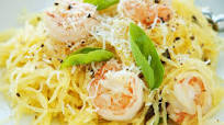Creamy Spaghetti Squash with Shrimp Creamy Spaghetti Squash with Shrimp