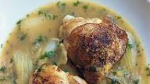Nigel Slater's chicken with fennel and leek Nigel Slater's chicken with fennel and leek