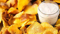 Crosshatch Sweet Potato Chips Crosshatch Sweet Potato Chips