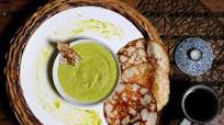 Split Pea Hummus With Coconut Naan Bread Split Pea Hummus With Coconut Naan Bread