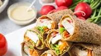 Healthy Chicken Caesar Wraps Healthy Chicken Caesar Wraps