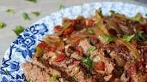 SLOW COOKER BEEF BRISKET WITH TOMATOES AND ONION SLOW COOKER BEEF BRISKET WITH TOMATOES AND ONION