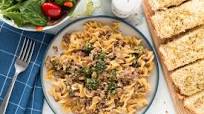 Creamy Sausage and Broccoli Pasta - B Creamy Sausage and Broccoli Pasta - B