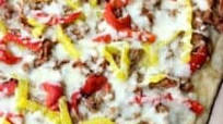 Italian Beef Pizza Italian Beef Pizza